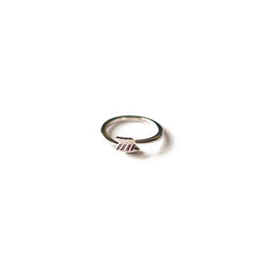 Jewmei Focused Arrow Ring for women.