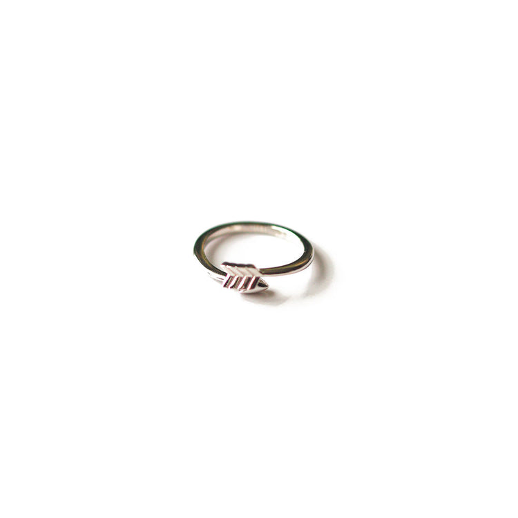 Jewmei Focused Arrow Ring for women.