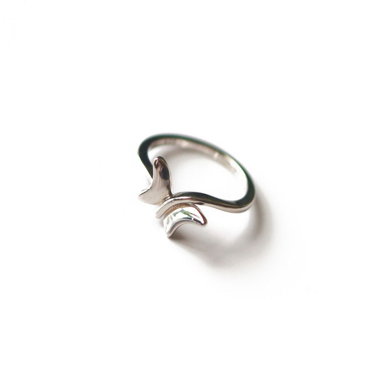 Jewmei Unclip your wings butterfly Ring
