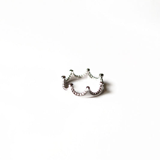 Worthy of this Crown 925 sterling silver Crown Ring.