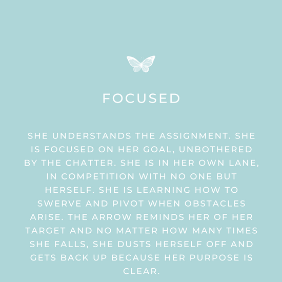 Focused Keepsake Message