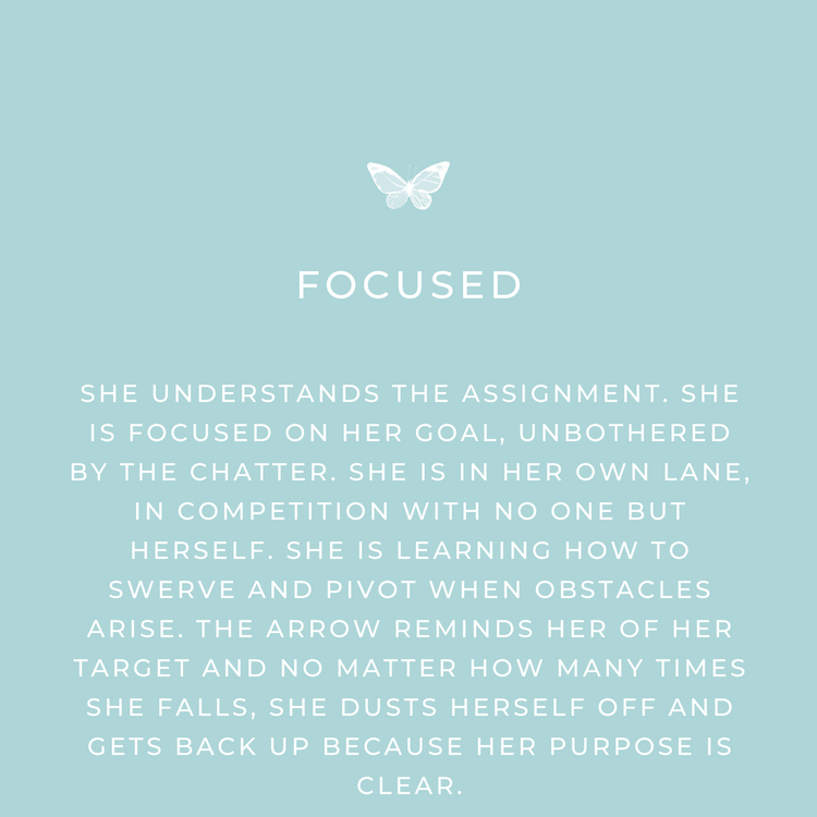 Focused Keepsake Message