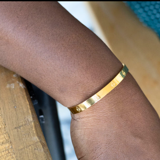 Perseverance - Cactus Cuff Bracelet - Jewmei