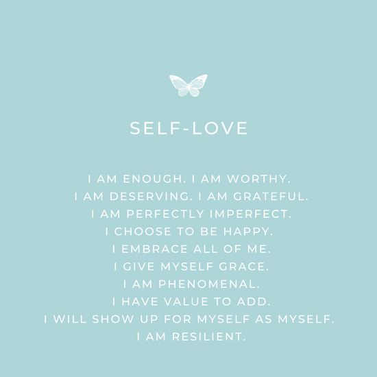 Self-Love Affirmation Bracelet - Turquoise - Jewmei