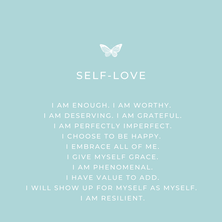 Self-Love Affirmation Bracelet - Turquoise - Jewmei