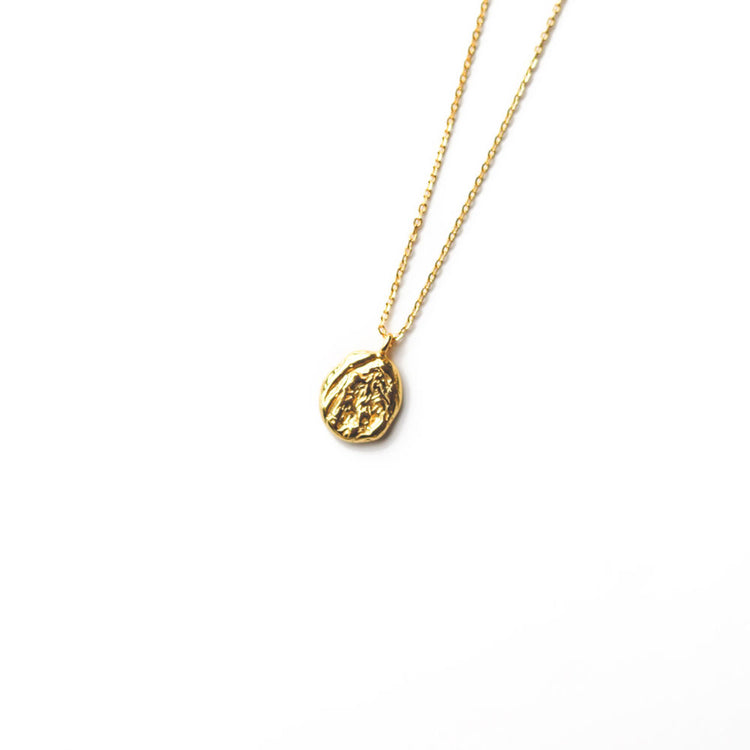 Jewmei Strength 14k necklace for women.