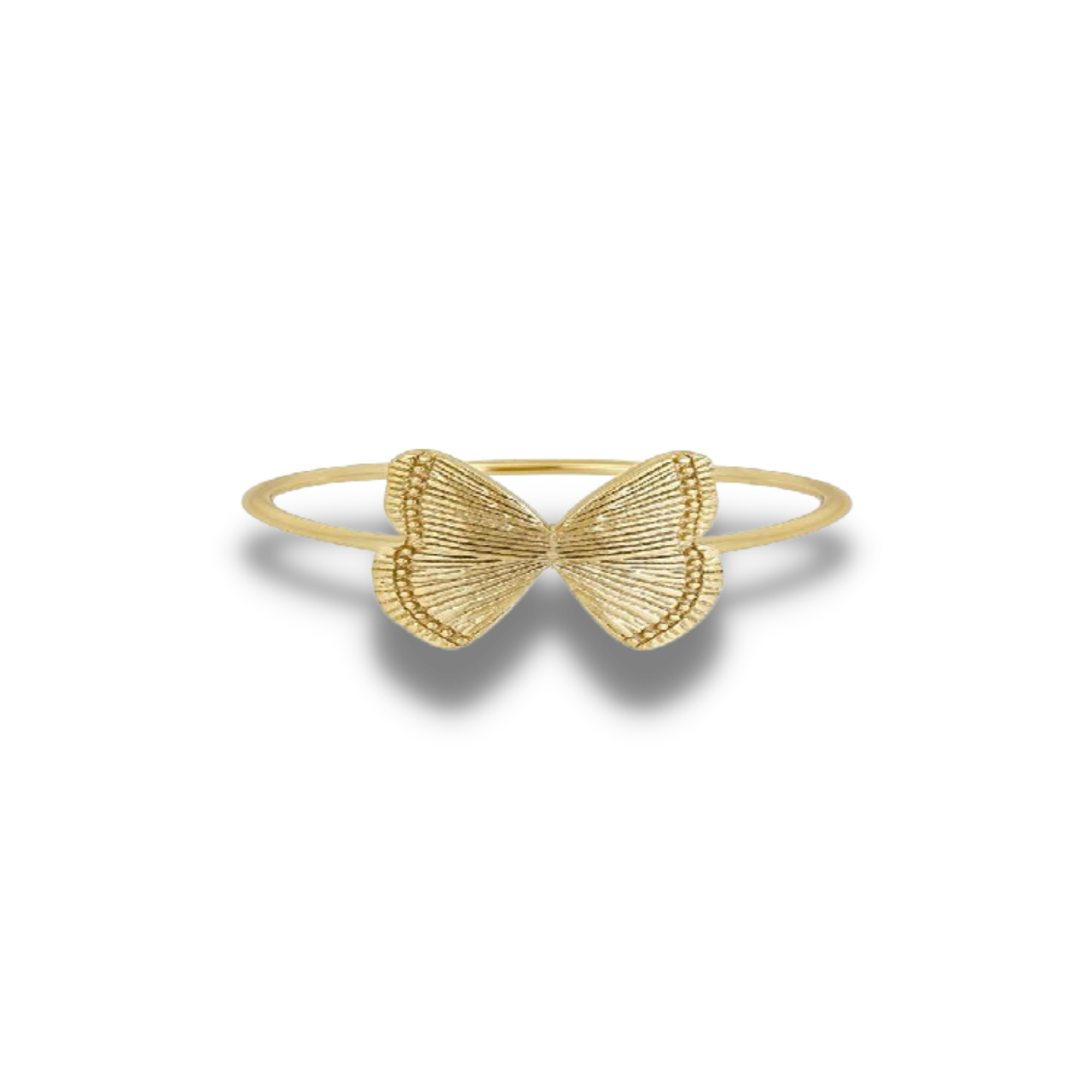 Born to Fly Butterfly Wing Ring in Gold - Jewmei.com meaningful jewelry