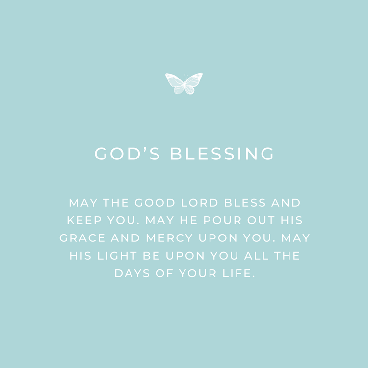 God's Blessing Cross Necklace