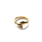 Adjustable Hug Ring in 14k Gold Over 925 Sterling Silver - Always Here Jewelry