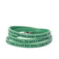 Resilient Wrap bracelet from Jewmei - green