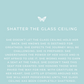 Shatter the Glass Ceiling Necklace  Feminist Jewelry