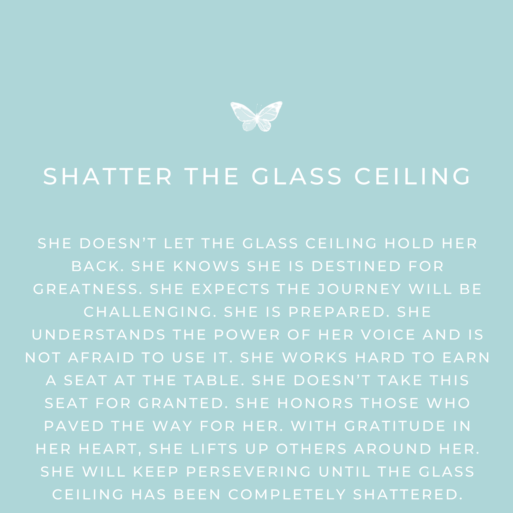 Jewmei Shatter the Glass Ceiling Necklace Feminist Jewelry