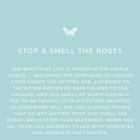 Stop And Smell The Roses Ring